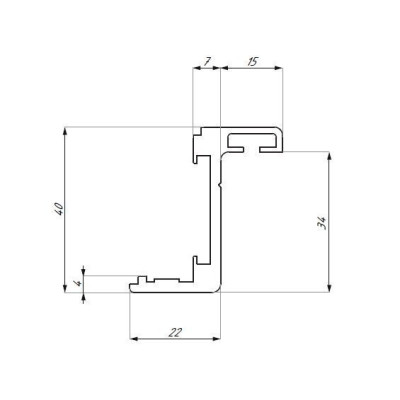 FRZ-1250NABL - Profil typ "Z"