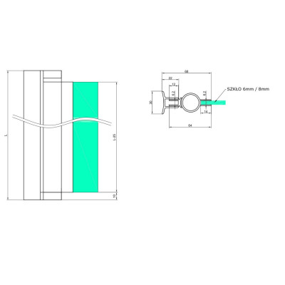 NLO-KP-S012-1,45-6 - Záves