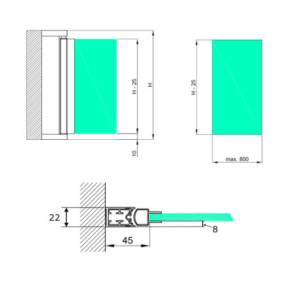 NLO-KP-S012P-1,45-6 - Záves