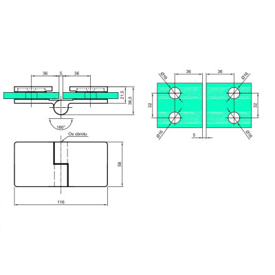 VER-180-L - Záves zdvíhaný