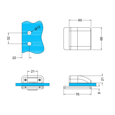 NTP04-SS - Protikus pre zámok NT503-SS, NT503WL-SS