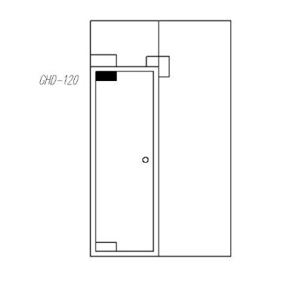 GHD-120D-B - Záves horný