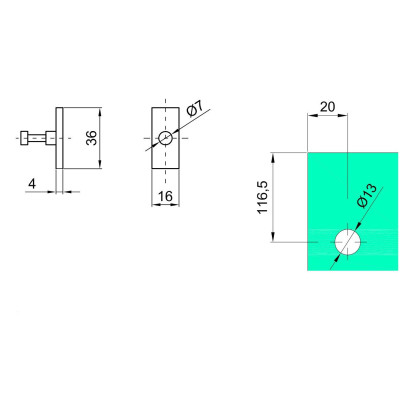 NPC1213-G - Spojka