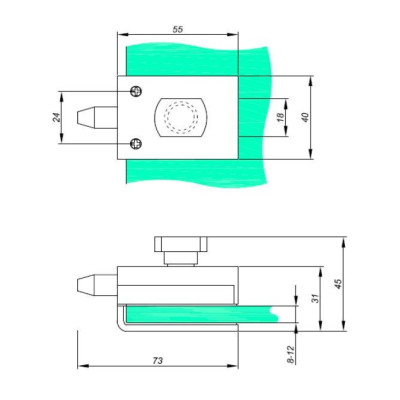 PCS-446A-US15-B - Zámek