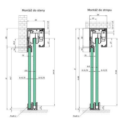 NTMON6000NA+NTMON00W2 - System MONACO DOUBLE