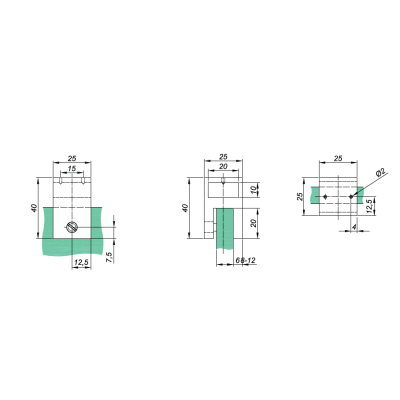 NTKSQ818G - Úchyt