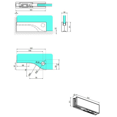 GHD-110D-B - Záves