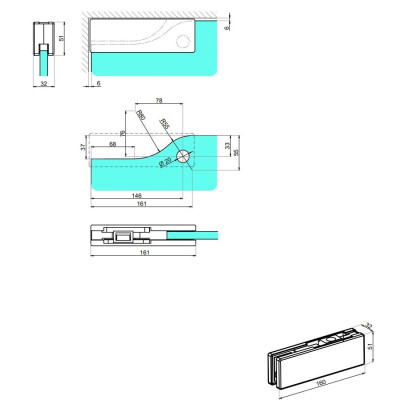 GHD-120D-B - Závěs