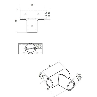 NLO-KP-2726-B - Úchyt / spojka