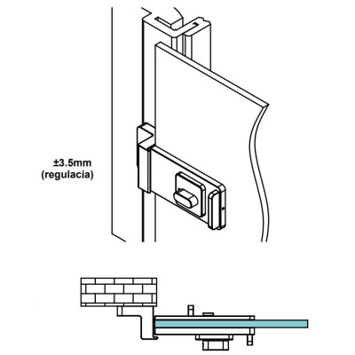 NTP302SS - Protikus k zámku