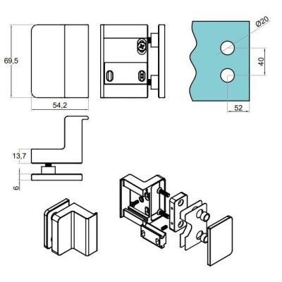 NTP304B - Protikus k zámku