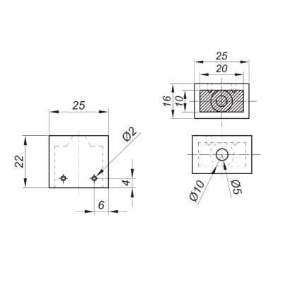 NTKSQ807-G - Rukojeť