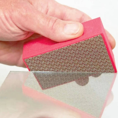 Brúsna hubka na sklo - zrnitosť 400