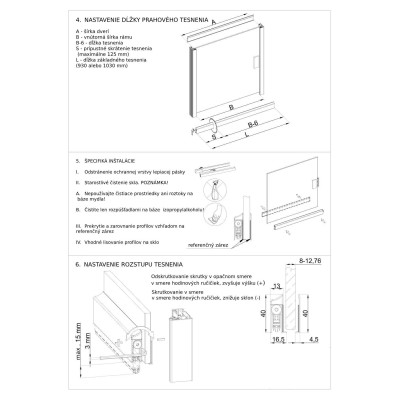 OFC-DS-930-NA - Padací prah