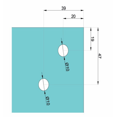 MALFIX90 - rohová spojka pro profilový systém Malaga