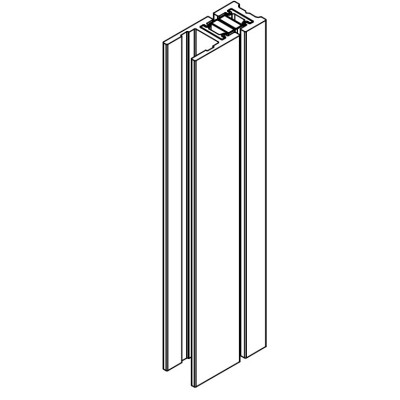 Profil a magnetické tesnenie sprchového kúta, tesnenie na sklo