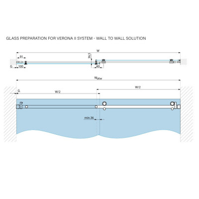 JHV-WM2000SET PBSC - Posuvný systém