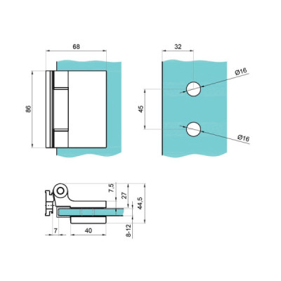 NTZ-650-W - Záves pre loftové dvere