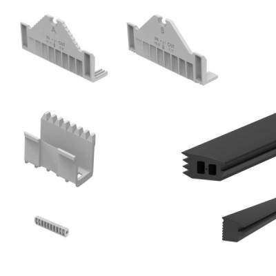 B19GMFY2018TFU060 - Sada podložiek, klinov a tesnení pre profily BM0011RSPXL B19GMFY2018TFU060 - Sada podložiek, klinov a tesnení pre profily BM0011RSPXL