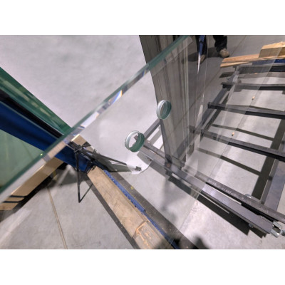 Float sklo s otvormi 4mm – 2162 x 630 mm