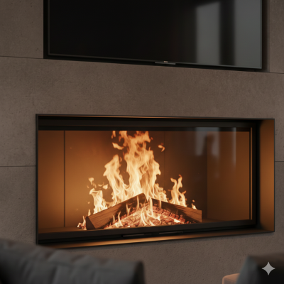 Žáruvzdorné sklo do krbu 4mm – 490 x 355 mm