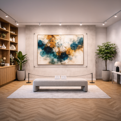 Float sklo s fazetou  – 1450 x 500 mm