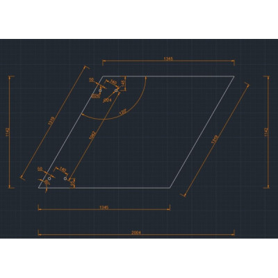 Laminované sklo ESG/VSG 66.4  – 2004 x 1142mm