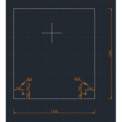 Laminované sklo ESG/VSG 66.4  – 1133 x 1260mm