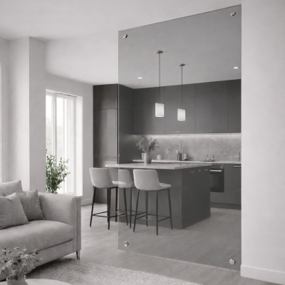 Laminované sklo VSG 44.2 float / float grafit – 1220 x 1580 mm