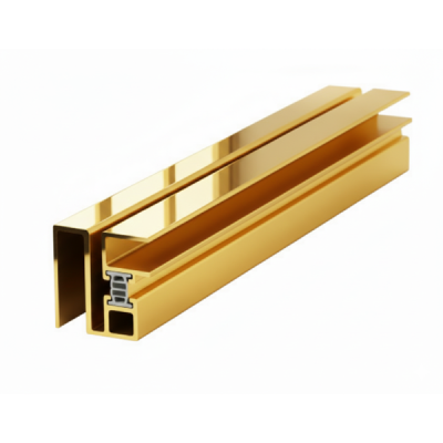 SHMG-SET PBC - Tesniaci set na sprchovacie kúty - hliníkové profily s magnetom montáž na sklo - sklo 90°