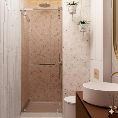 SHS-UNISET PSS - Sada stena - stena (jeden posuvný panel) Lucca