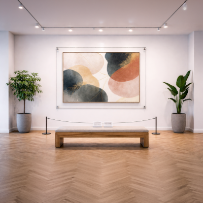 Float ESG sklo 6mm s fazetou 20mm – 975 x 500 mm