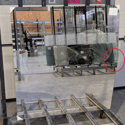 Zrkadlo 4mm 830 x 920 mm