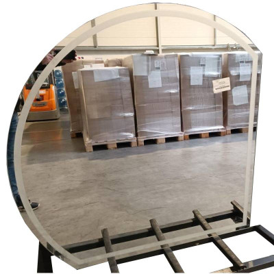 Zrkadlo 5 mm  kruh/atyp  1200x1200mm, pieskovanie