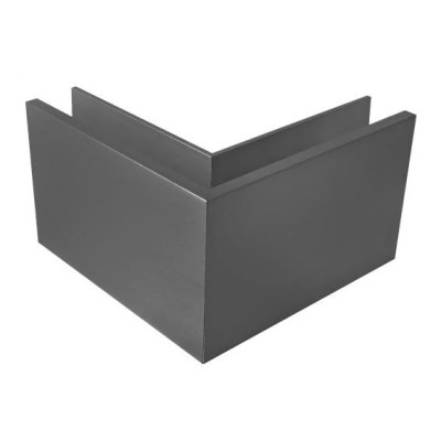 BM0004R701690OUT - Vnútorný rohový profil pre sklenené zábradlia RAL 7016