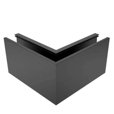 BM0004FDPR701690IN - Vnútorný rohový profil pre sklenené zábradlia RAL 7016