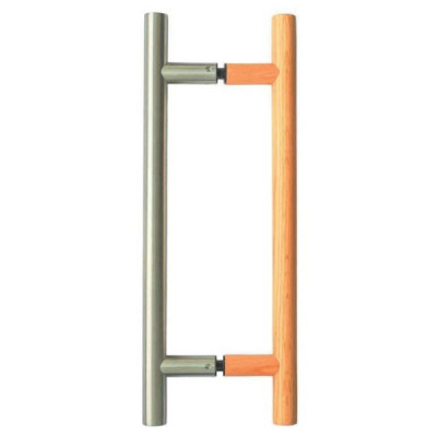 EWH16-15-425LAS - Dreveno - oceľové madlo určené pre sauny