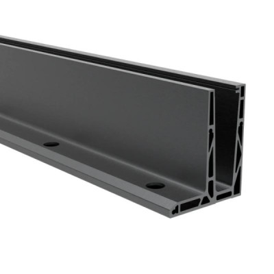 BM0006FDP6000R7016 - Profil na zábradlie dutý L, RAL7016