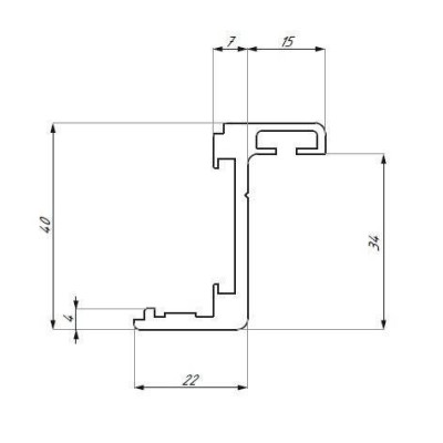 FRZ-2510NA - Profil typ "Z"